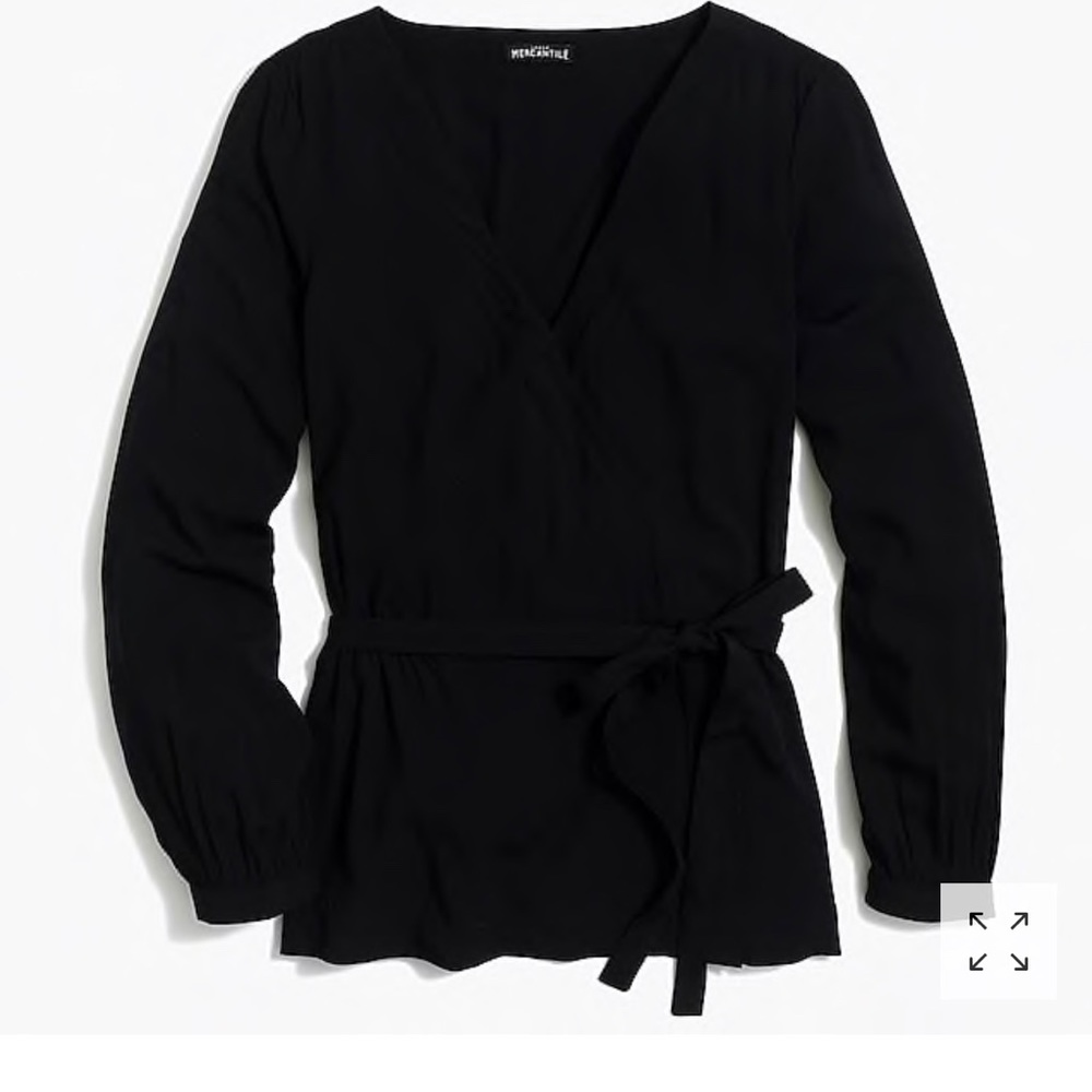 NWT JCrew Factory Wrap top